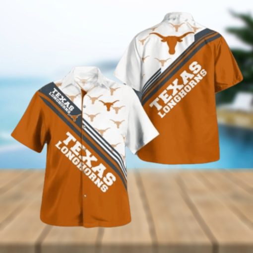 Texas Longhorns Standard Paradise Hawaiian Shirt, Longhorns Gifts