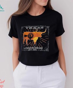 Texas Longhorns State Scenery Est 1883 Comfort Colors t shirt