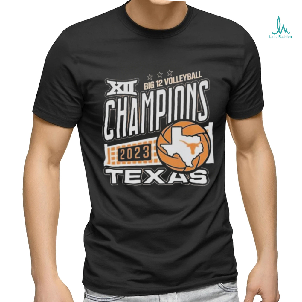 Texas Longhorns Volleyball Big 12 Champions T shirt Texas Longhorns Volleyball Big 12 Champions T shirt