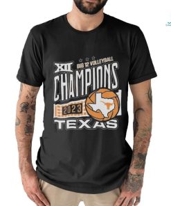Texas Longhorns Volleyball Big 12 Champions T shirt