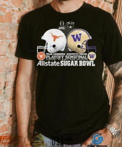 Texas Longhorns Vs Washington Huskies 2024 CFP Sugar Bowl Head To Head Shirt