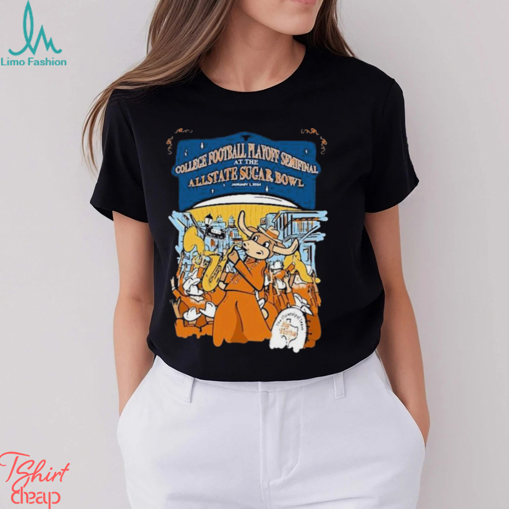 Texas Longhorns Youth College Football Playoff 2024 Sugar Bowl Shirt Texas Longhorns Youth College Football Playoff 2024 Sugar Bowl Shirt