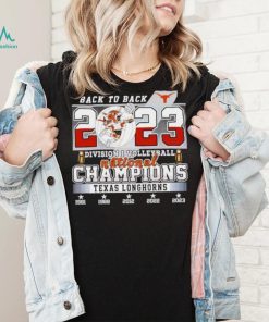 Texas Longhorns back to back 2023 Division I volleyball National Champions shirt