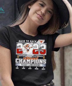 Texas Longhorns back to back 2023 Division I volleyball National Champions shirt, hoodie, sweater, long sleeve and tank top Texas Longhorns back to back 2023 Division I volleyball National Champions shirt