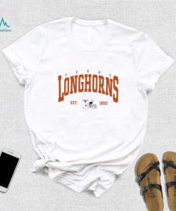 Texas Longhorns football est. 1893 helmet retro shirt