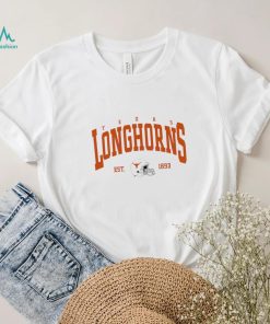 Texas Longhorns football est. 1893 helmet retro shirt