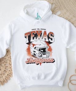 Texas Longhorns hook ’em horns helmet retro shirt