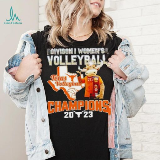 Texas Longhorns mascot Division I women’s volleyball Champions 2023 shirt