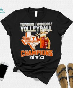 Texas Longhorns mascot Division I women’s volleyball Champions 2023 shirt, hoodie, sweater, long sleeve and tank top Texas Longhorns mascot Division I women’s volleyball Champions 2023 shirt