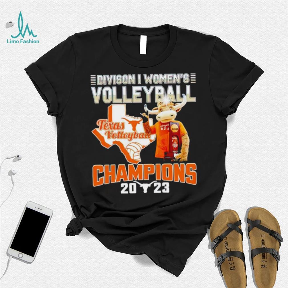 Texas Longhorns mascot Division I women’s volleyball Champions 2023 shirt Texas Longhorns mascot Division I women’s volleyball Champions 2023 shirt