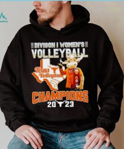 Texas Longhorns mascot Division I women’s volleyball Champions 2023 shirt, hoodie, sweater, long sleeve and tank top Texas Longhorns mascot Division I women’s volleyball Champions 2023 shirt