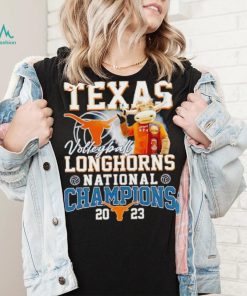 Texas Longhorns mascot volleyball National Champions 2023 shirt