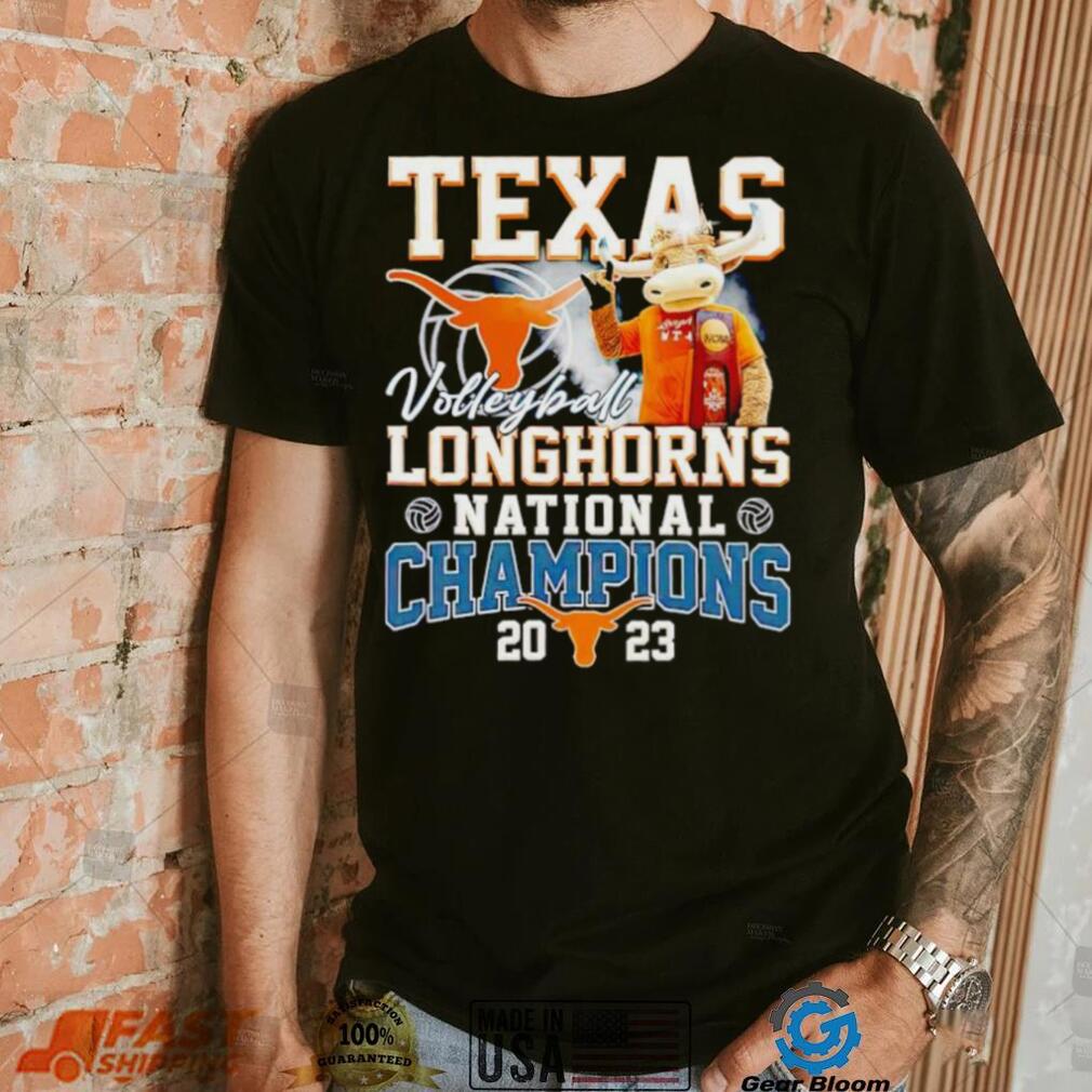 Texas Longhorns mascot volleyball National Champions 2023 shirt Texas Longhorns mascot volleyball National Champions 2023 shirt