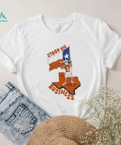 Texas Longhorns stood on business flag shirt