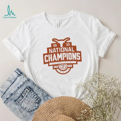Texas Longhorns volleyball 2023 national champions logo shirt