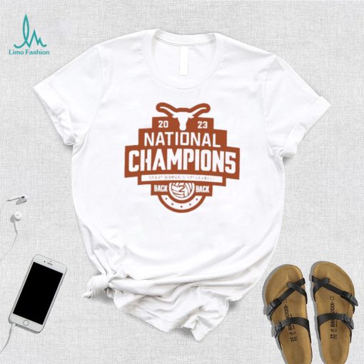 Texas Longhorns volleyball 2023 national champions logo shirt