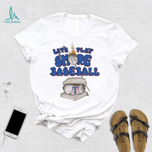 Texas Rangers Tiny Turnip White S’mores Shirt