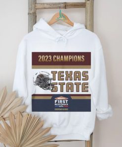 Texas State Bobcats Football Are 2023 First Responder Bowl Champions Shirt