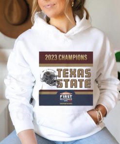 Texas State Bobcats Football Are 2023 First Responder Bowl Champions Shirt