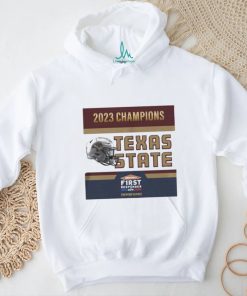 Texas State Bobcats Football Are 2023 First Responder Bowl Champions T Shirt, hoodie, sweater, long sleeve and tank top Texas State Bobcats Football Are 2023 First Responder Bowl Champions T Shirt