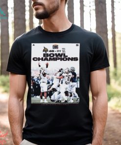 Texas State Football Win The First Responder Bowl Champions After Defeat Rice Owls 45 21 T shirt