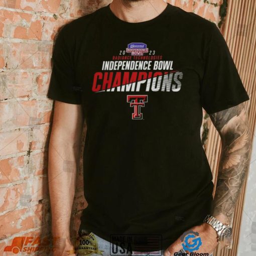 Texas Tech 2023 Independence Bowl Champions T Shirt