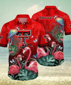 Texas Tech Red Raiders NCAA Hawaiian Shirt Lush Greenery Aloha Shirt