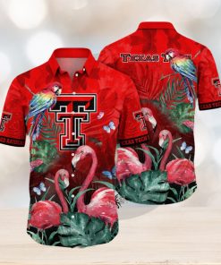 Texas Tech Red Raiders NCAA Hawaiian Shirt Lush Greenery Aloha Shirt