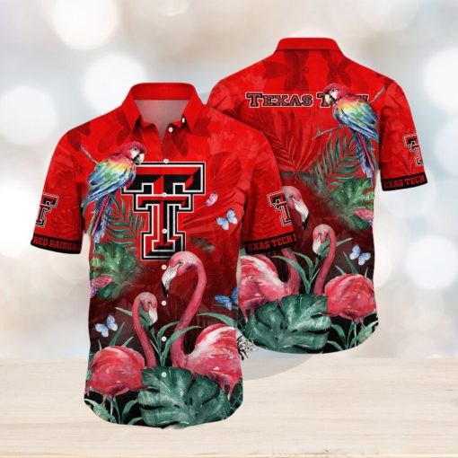 Texas Tech Red Raiders NCAA Hawaiian Shirt Lush Greenery Aloha Shirt