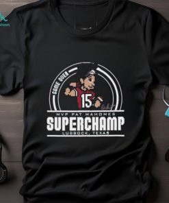 Texas Tech Red Raiders Patrick Mahomes MVP Superchamp Graphic T Shirt