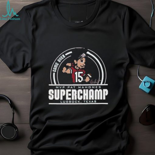 Texas Tech Red Raiders Patrick Mahomes MVP Superchamp Graphic T Shirt