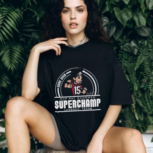 Texas Tech Red Raiders Patrick Mahomes MVP Superchamp Graphic T Shirt