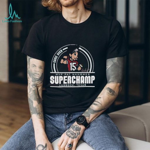 Texas Tech Red Raiders Patrick Mahomes MVP Superchamp Graphic T Shirt