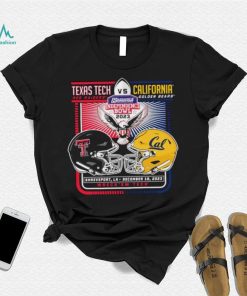 Texas Tech Red Raiders Vs California Golden Bears 2023 Independence Bowl Matchup Shirt