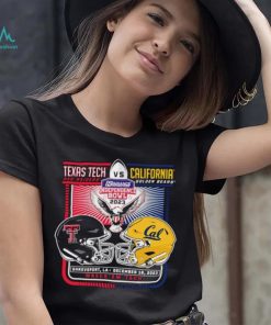 Texas Tech Red Raiders Vs California Golden Bears 2023 Independence Bowl Matchup Shirt