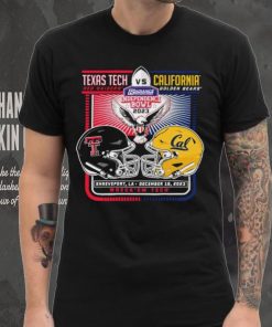Texas Tech Red Raiders Vs California Golden Bears 2023 Independence Bowl Matchup Shirt