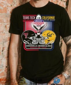 Texas Tech Red Raiders Vs California Golden Bears 2023 Independence Bowl Matchup Shirt