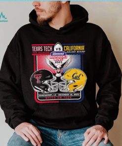 Texas Tech Red Raiders Vs California Golden Bears 2023 Independence Bowl Matchup Shirt