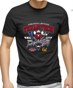 Texas Tech Red Raiders Vs California Golden Bears 2023 Shreveport Louisiana Independence Bowl Shirt