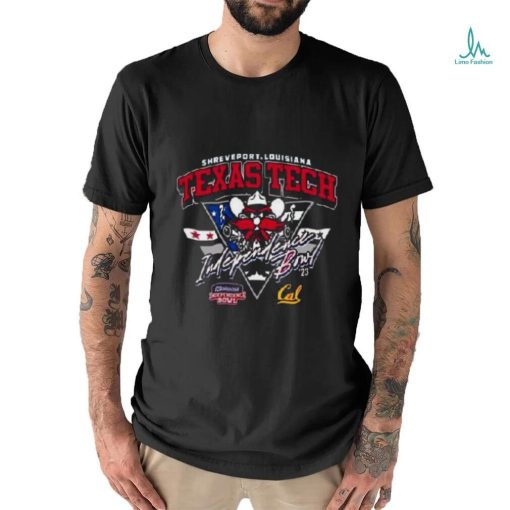 Texas Tech Red Raiders Vs California Golden Bears 2023 Shreveport Louisiana Independence Bowl Shirt