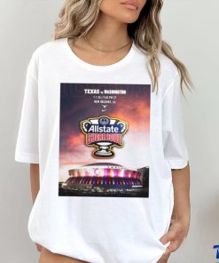 Texas Vs Washington 1.1.24 New Orleans LA Allstate Sugar Bowl poster shirt