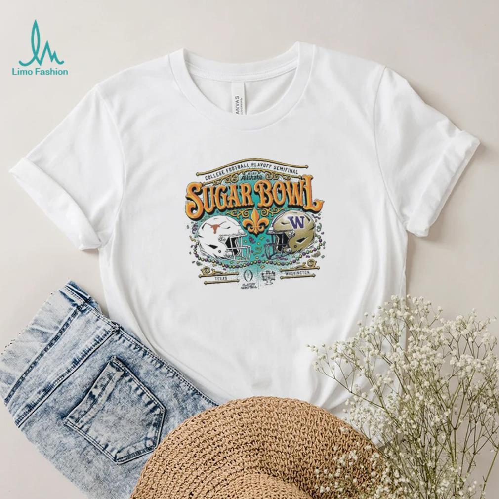 Texas Vs Washington College Football Playoff 2024 Sugar Bowl Head To Head Shirt Texas Vs Washington College Football Playoff 2024 Sugar Bowl Head To Head Shirt