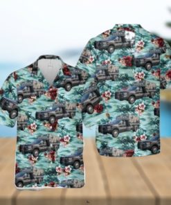 Texas Wise County EMS Rescue Aloha Hawaiian Shirt