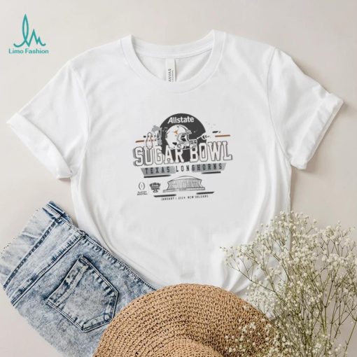 Texas longhorn sugar bowl ’24 stadium jan 1 new orleans shirt