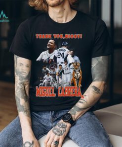 Thank You Miggy Miguel Cabrera Signature T Shirt