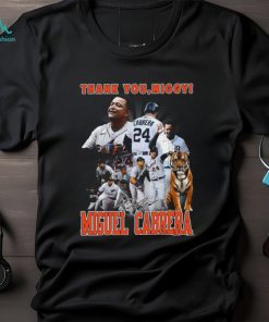 Thank You Miggy Miguel Cabrera Signature T Shirt