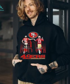 The 49ers 2023 Playoff Joe Montana And Brock Purdy Signatures Shirt