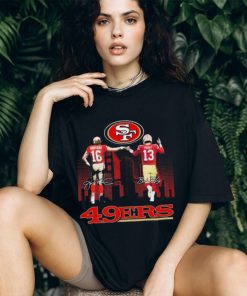 The 49ers 2023 Playoff Joe Montana And Brock Purdy Signatures Shirt