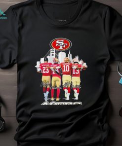 The 49ers 2023 Playoff Mccaffrey Samuel Garoppolo And Purdy Signatures Shirt