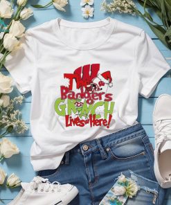 The Badgers Grinch Lives Here Christmas Shirt